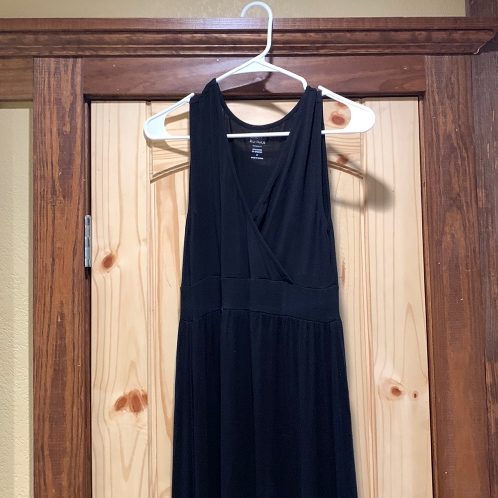 Black maternity market spruce dress